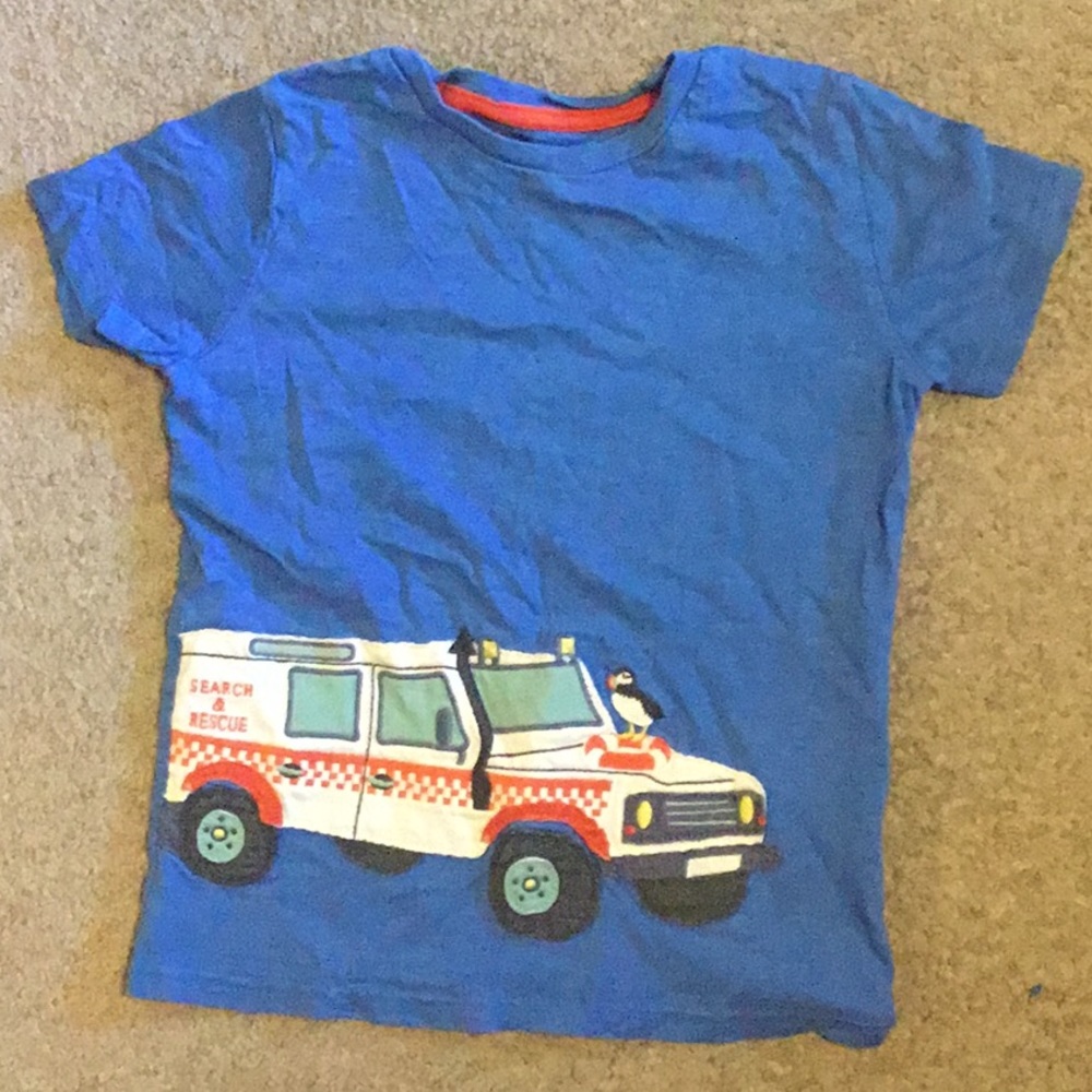 Mini Boden search and rescue shirt